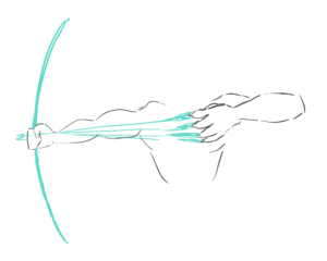 cool bow draw visual