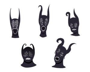 fear expression sheet