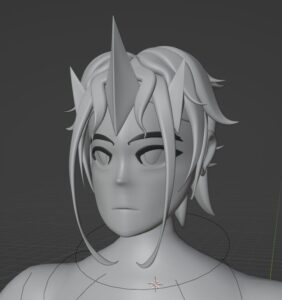 finished head